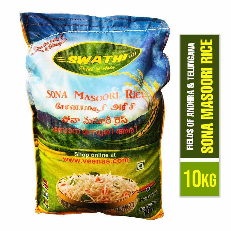 SWATHI SONA MASOORI RICE 10KG