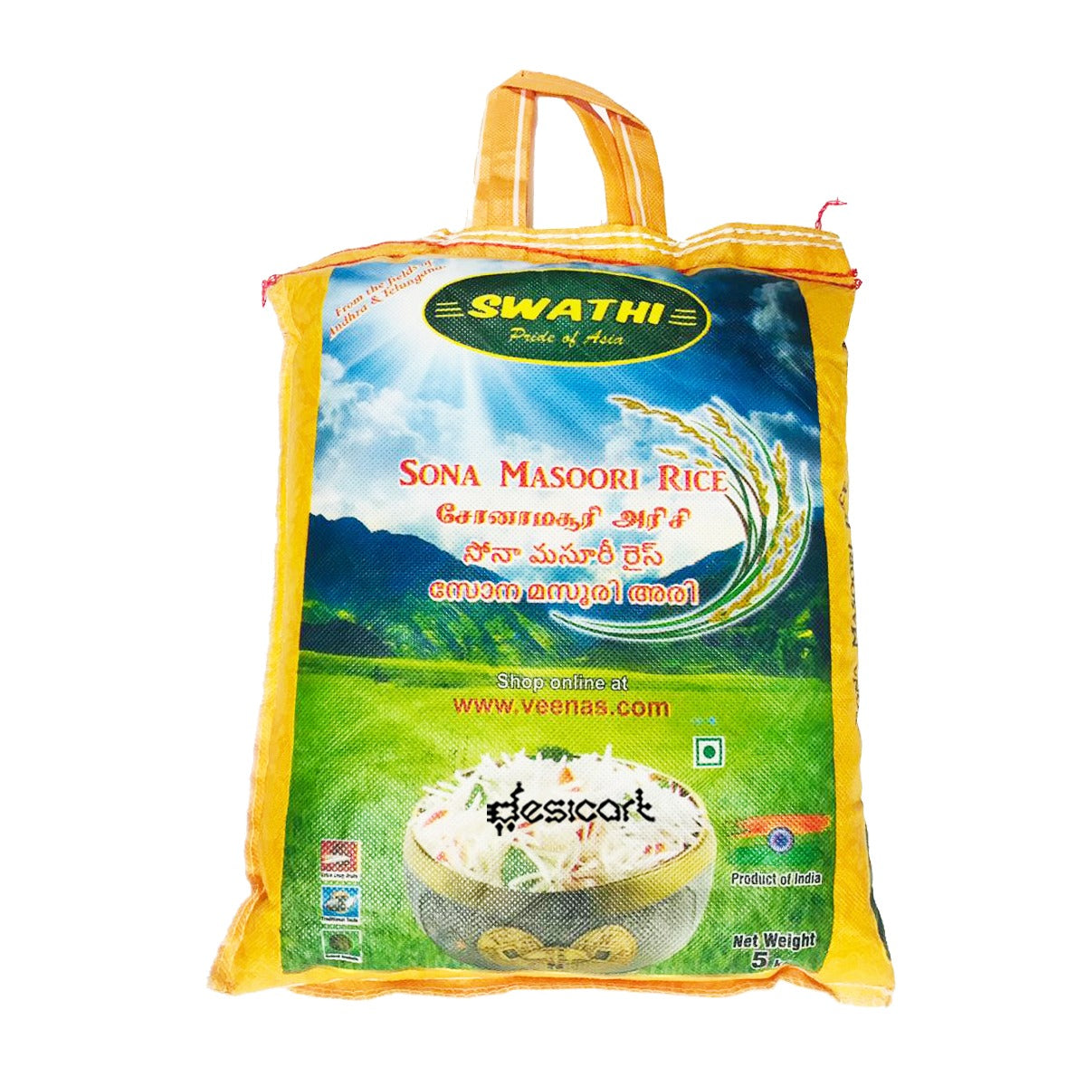SWATHI SONA MASOORI RICE 5KG