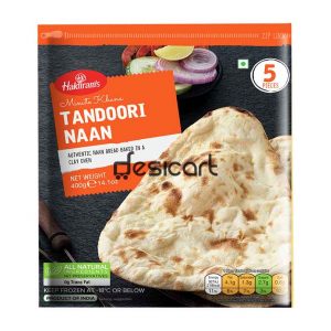 Haldiram's Tandoori Naan 400gm 5 PCS