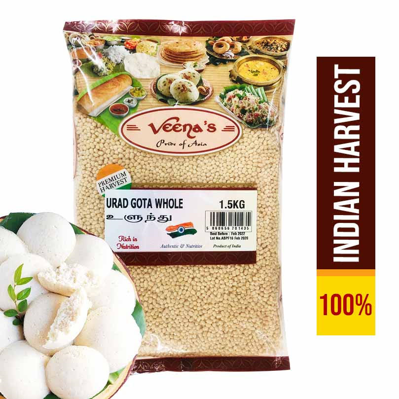 VEENA'S URAD GOTA WHOLE 1.5KG