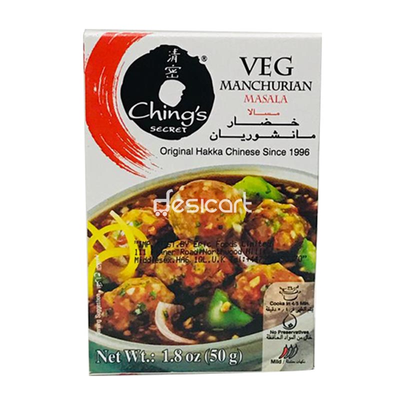 CHINGS VEG MANCHURIAN MASALA 50G