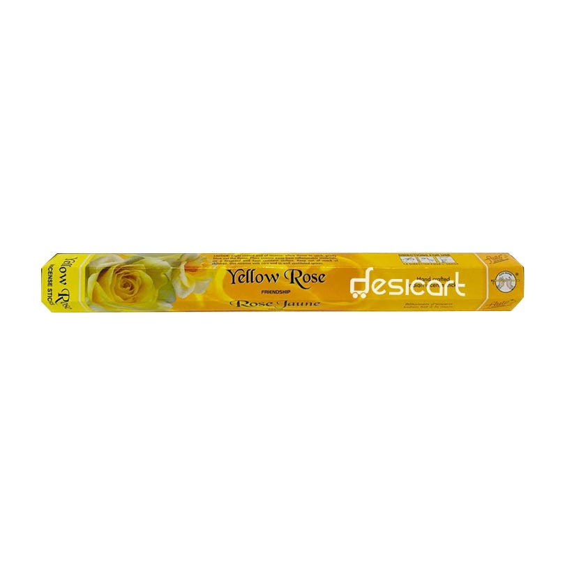 flute-yellow-rose-20s-incense-sticks