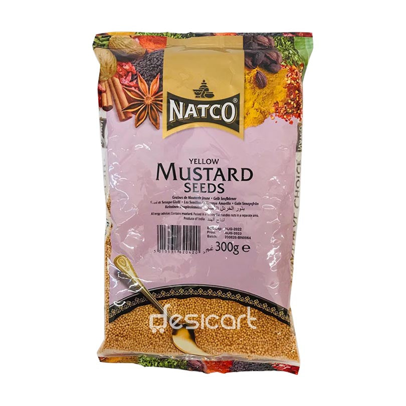 Natco Mustard Seeds Yellow 300g