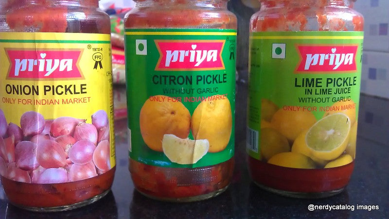 Priya Onion Pickle - A Spicy Companion at Lunch