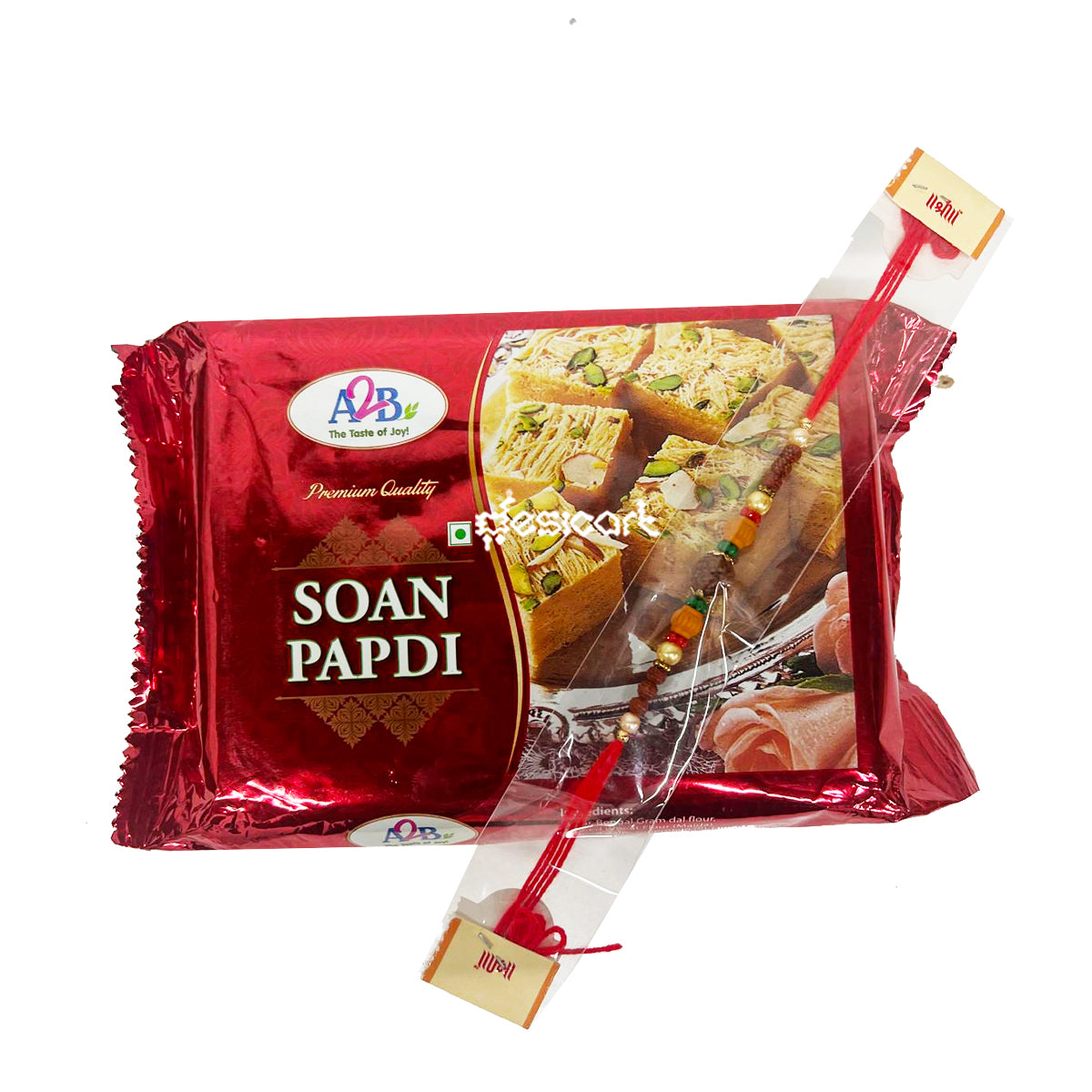A2B SOAN PAPDI 250G + FREE RAKHI