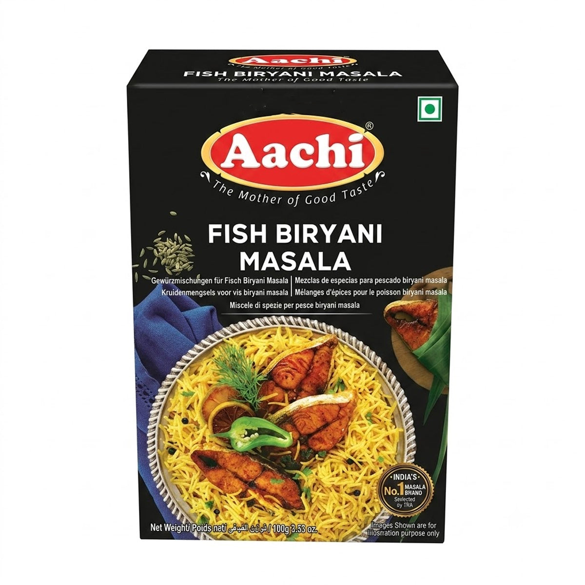 Buy Aachi Fish Biryani Masala 45g Desicart.co.uk - Online Indian Grocery Store UK