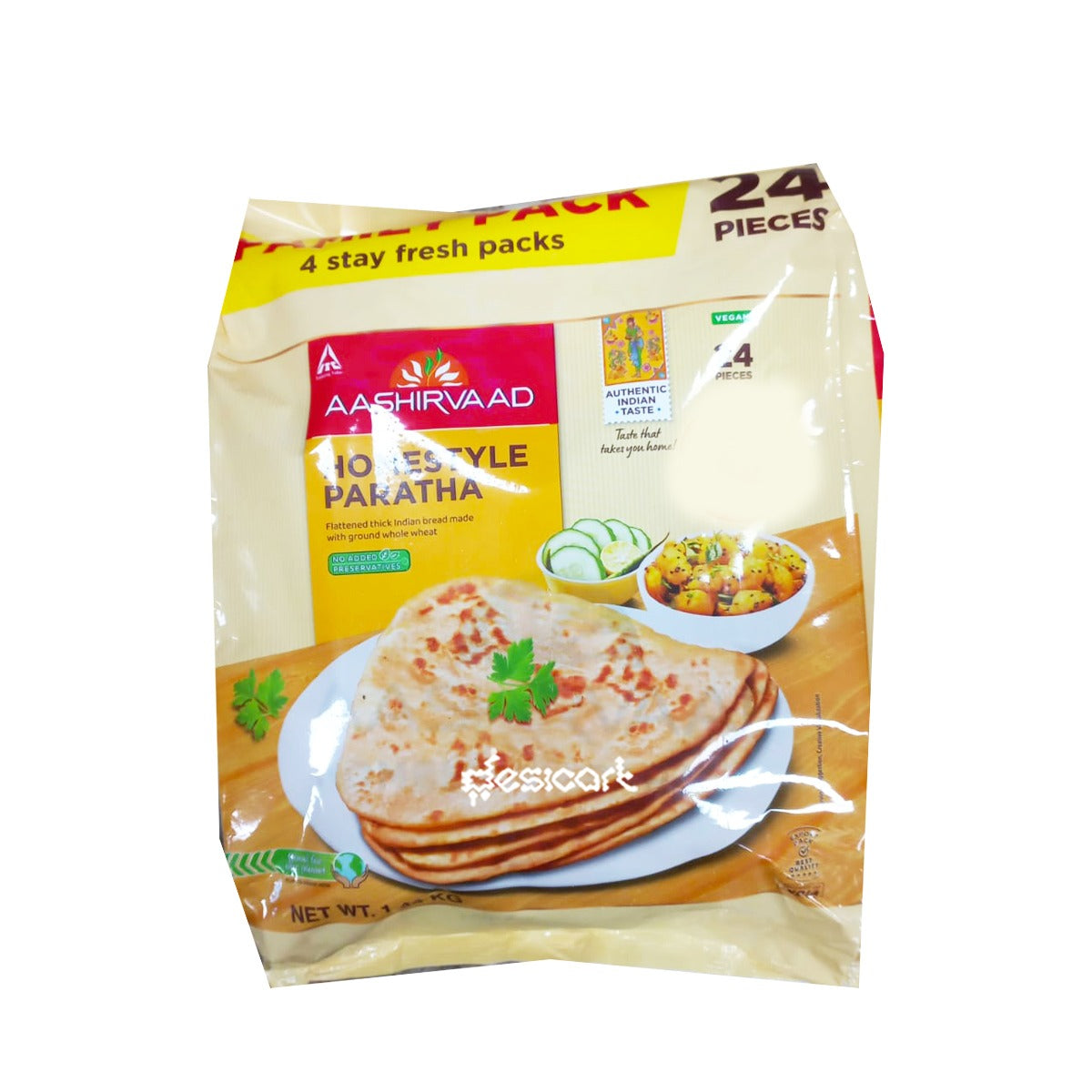 Aashirvaad Homestyle Paratha(Family Pack) 1.44kg