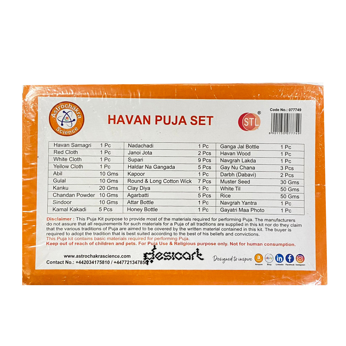 Astrochakra Havan Pooja Kit