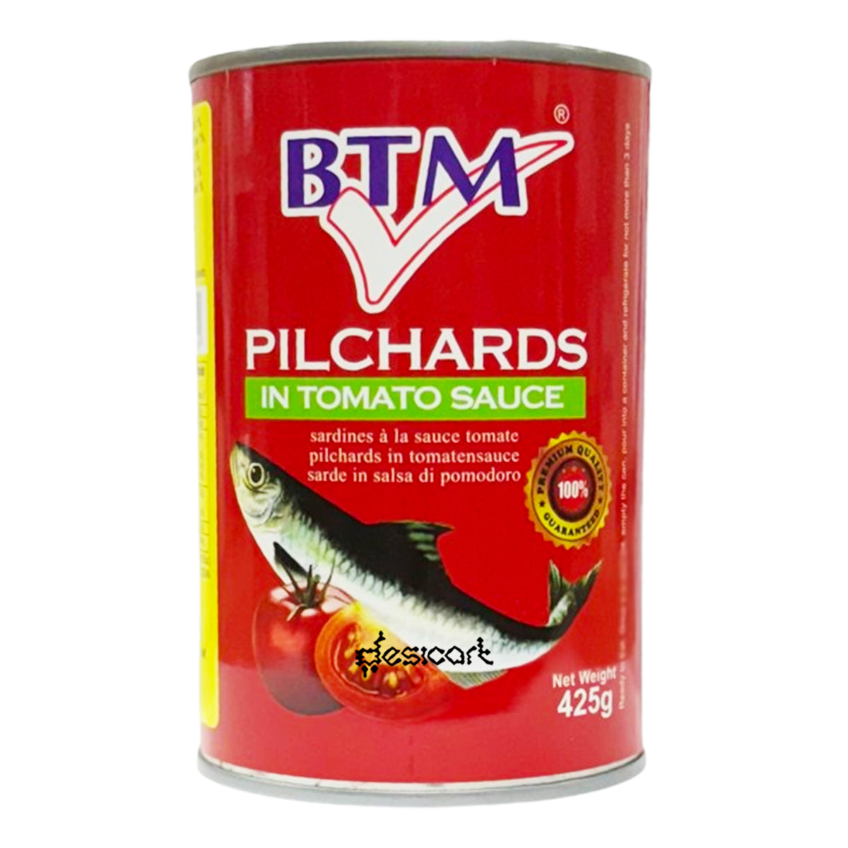 BTM Pilchards in Tomato Sauce 425g