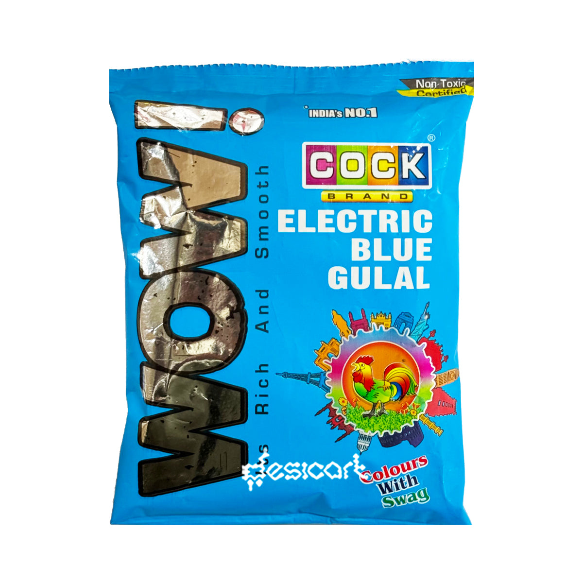 Cock Blue Gulal 80g