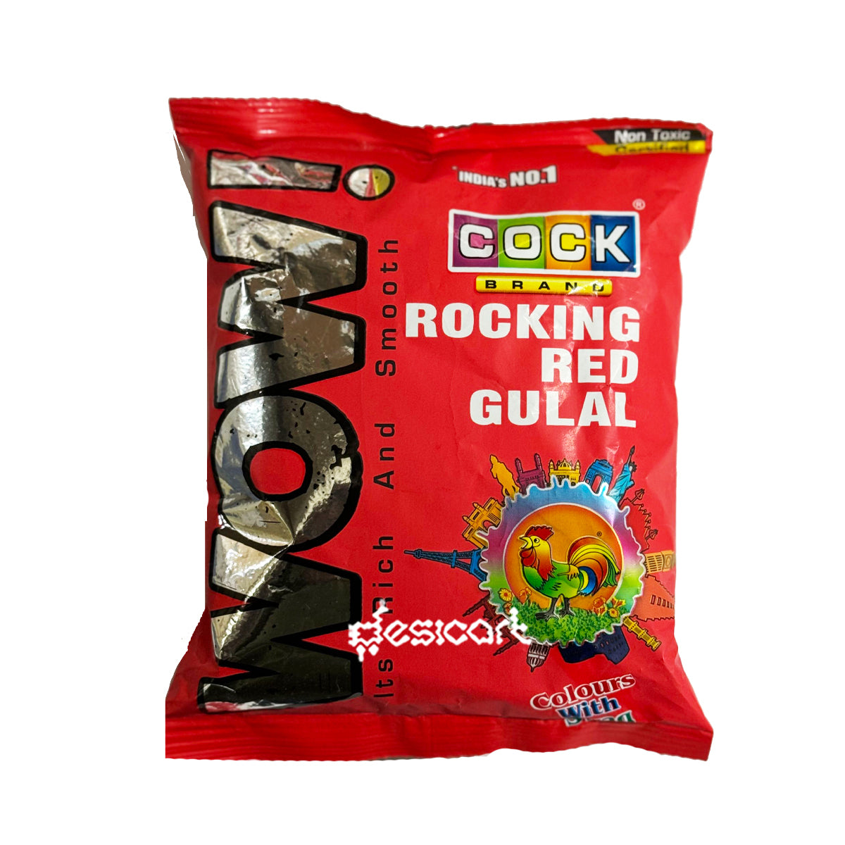 Cock Red Gulal 80g