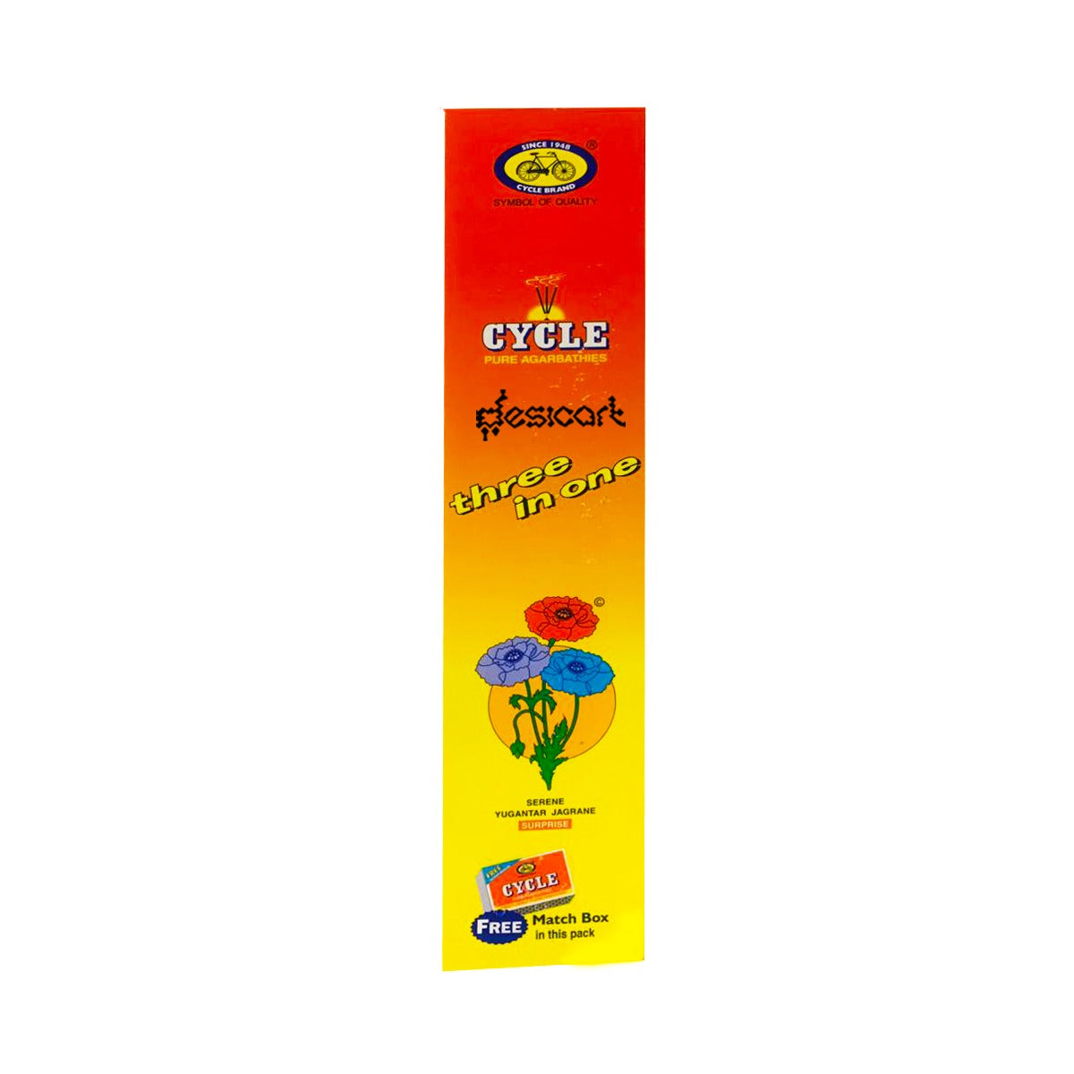 Cycle 3 In 1 Incense Sticks 105g