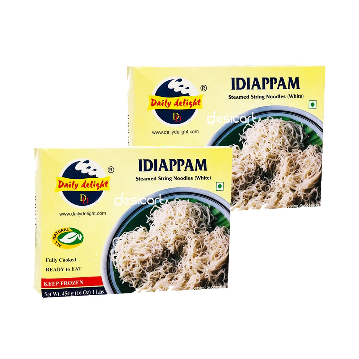 DAILY DELIGHT IDIAPPAM WHITE 454G (PACK OF 2) 