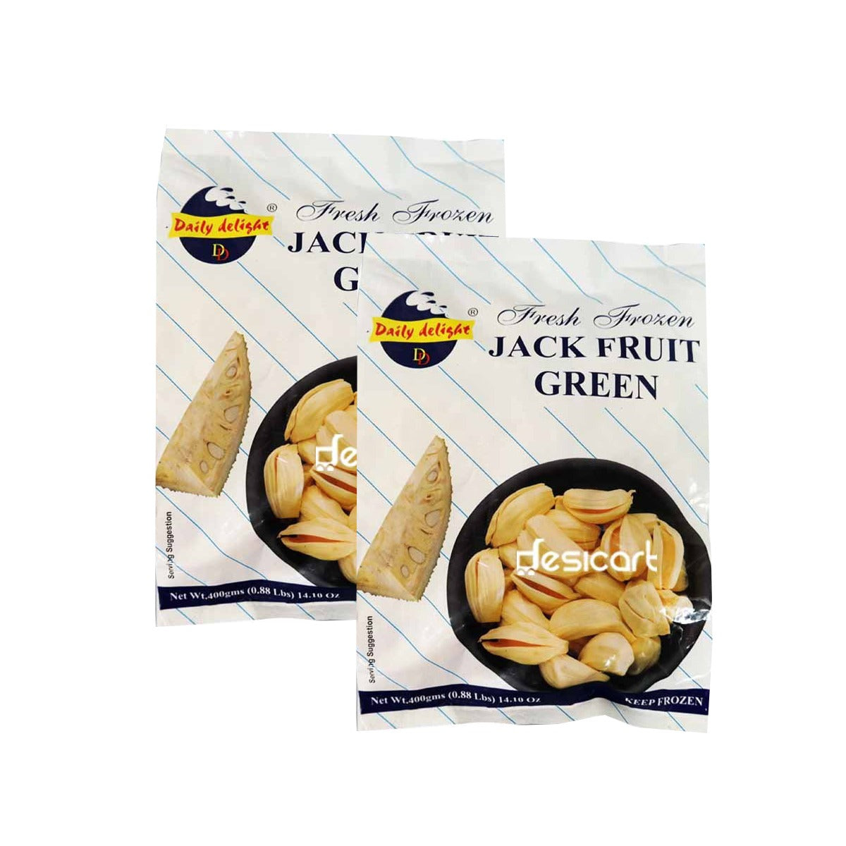 DAILY DELIGHT JACKFRUIT GREEN 400g(PACK OF 2)