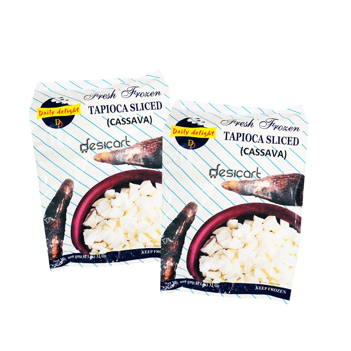 DAILY DELIGHT TAPIOCA SLICED 908G (PACK OF 2)