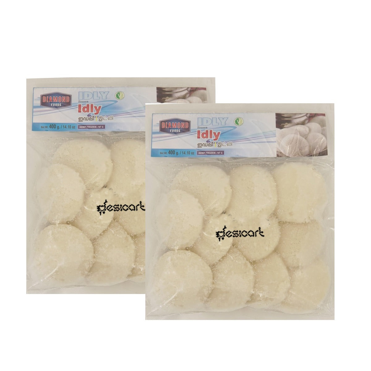 Diamond Frozen Idly (Pack of 2) 350g