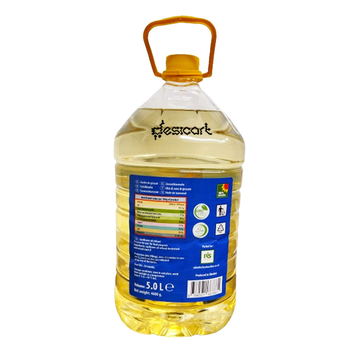 Disha Refined Sunflower Oil 5 Litre