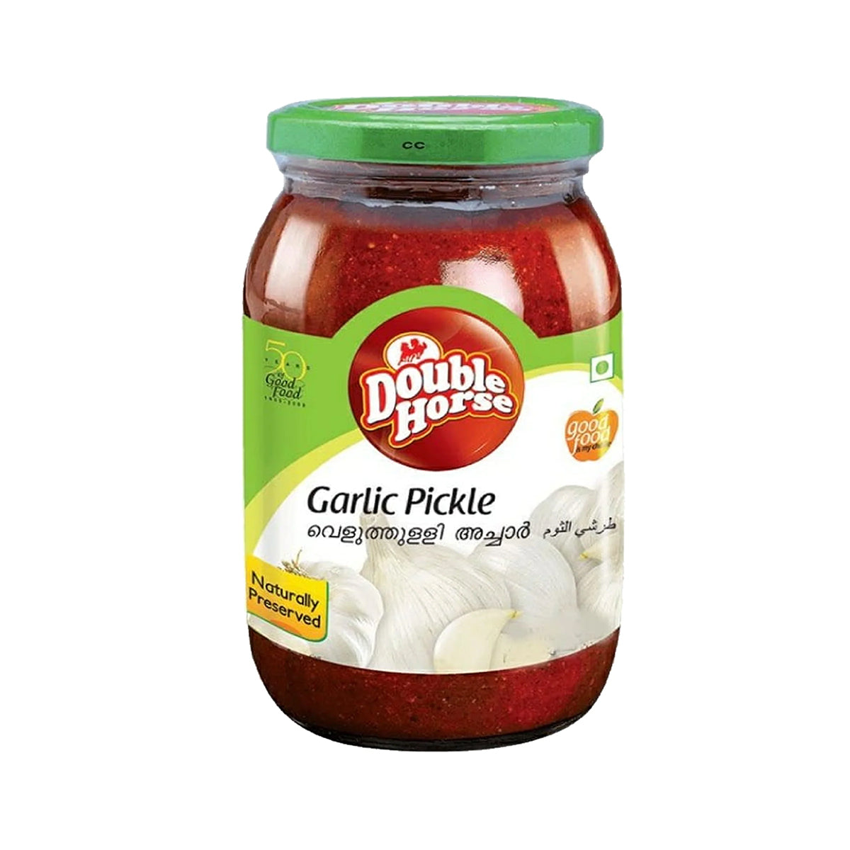 Buy Double Horse Garlic Pickle 400g at Desicart.co.uk - Online Indian Grocery Store UK