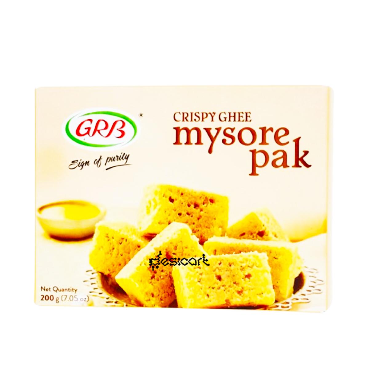 GRB Crispy Ghee Mysore Pak 200g