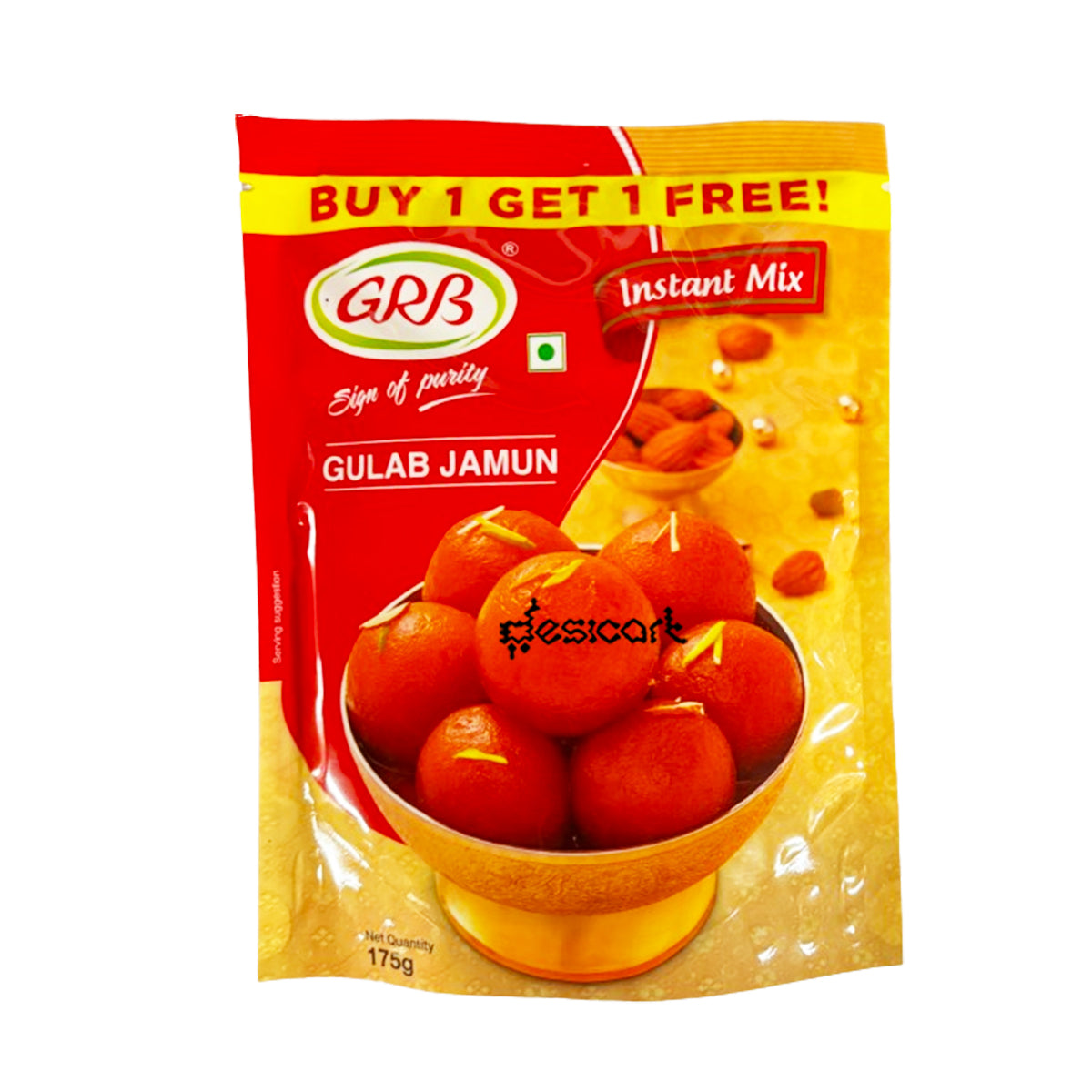 GRB Gulab Jamun Mix 175g(Buy 1 Get 1 Free)