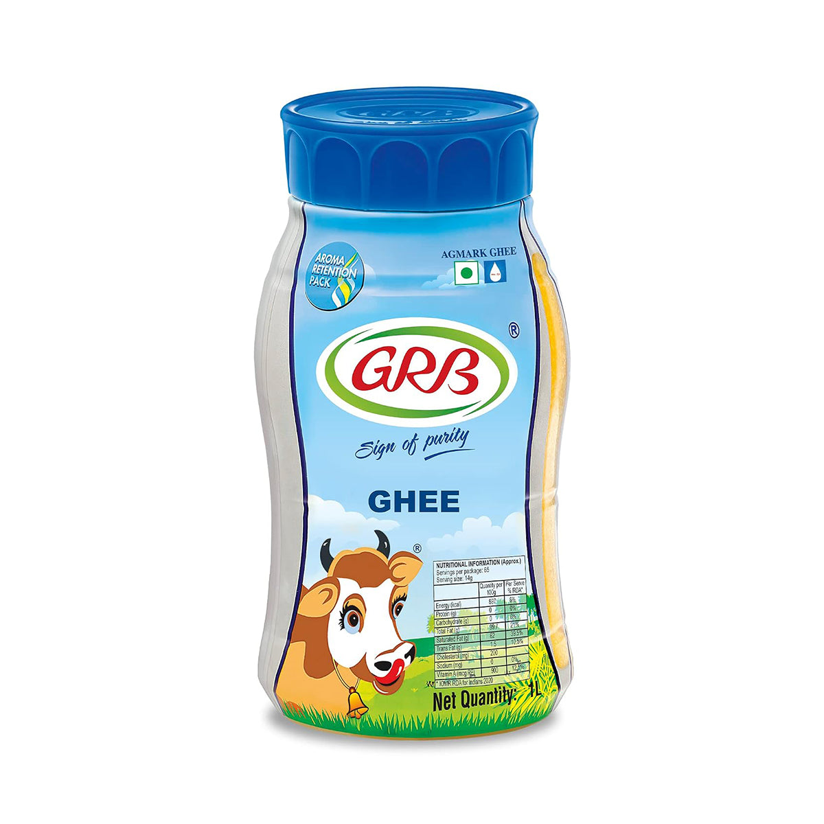 Buy GRB Pure Ghee 1L at Desicart.co.uk - Online Indian Grocery Store UK