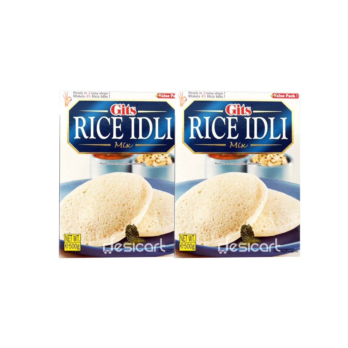 Gits Rice Idli Mix 500g (Pack of 2)