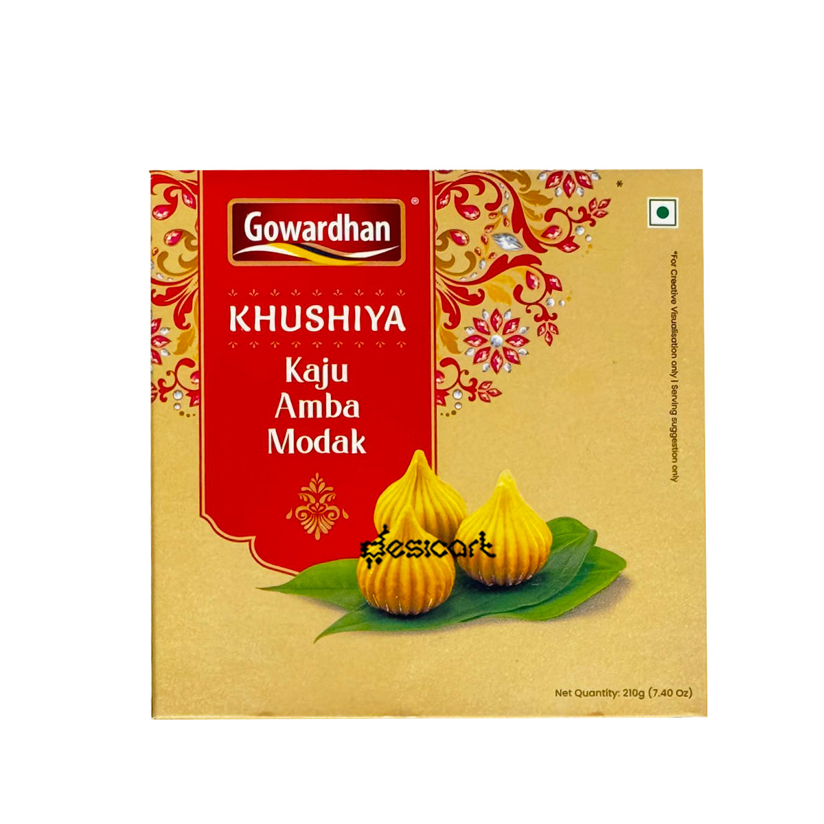 Gowardhan Kaju Amba Modak 210g