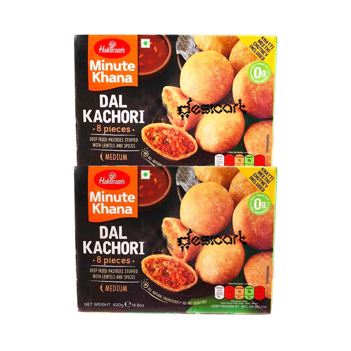Haldiram's Dal Kachori (Pack of 2)420g