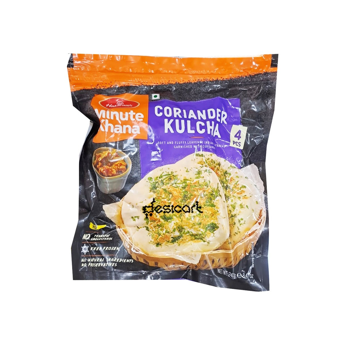 HALDIRAM'S MK CORIANDER KULCHA 240G