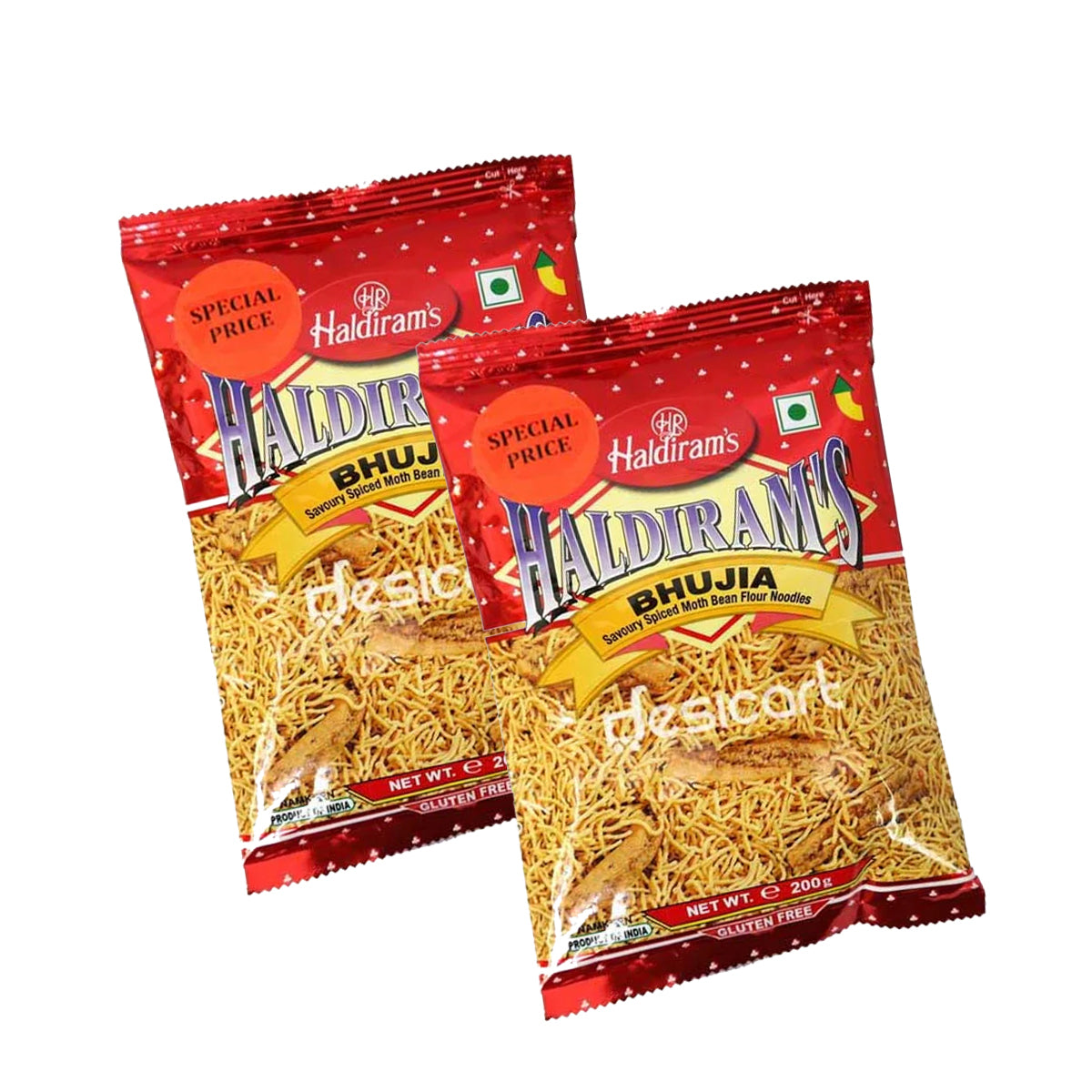 HALDIRAM'S BHUJIA (GLUTEN FREE) 200G (BUY 1 GET 1 FREE)