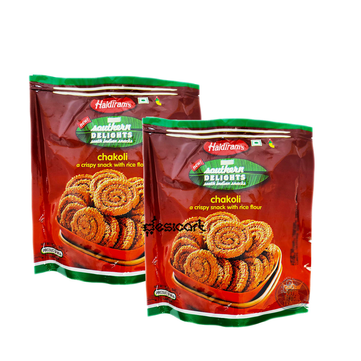 HALDIRAM'S CHAKOLI RICE FLOUR MURUKU 200G (BUY 1 GET 1 FREE)