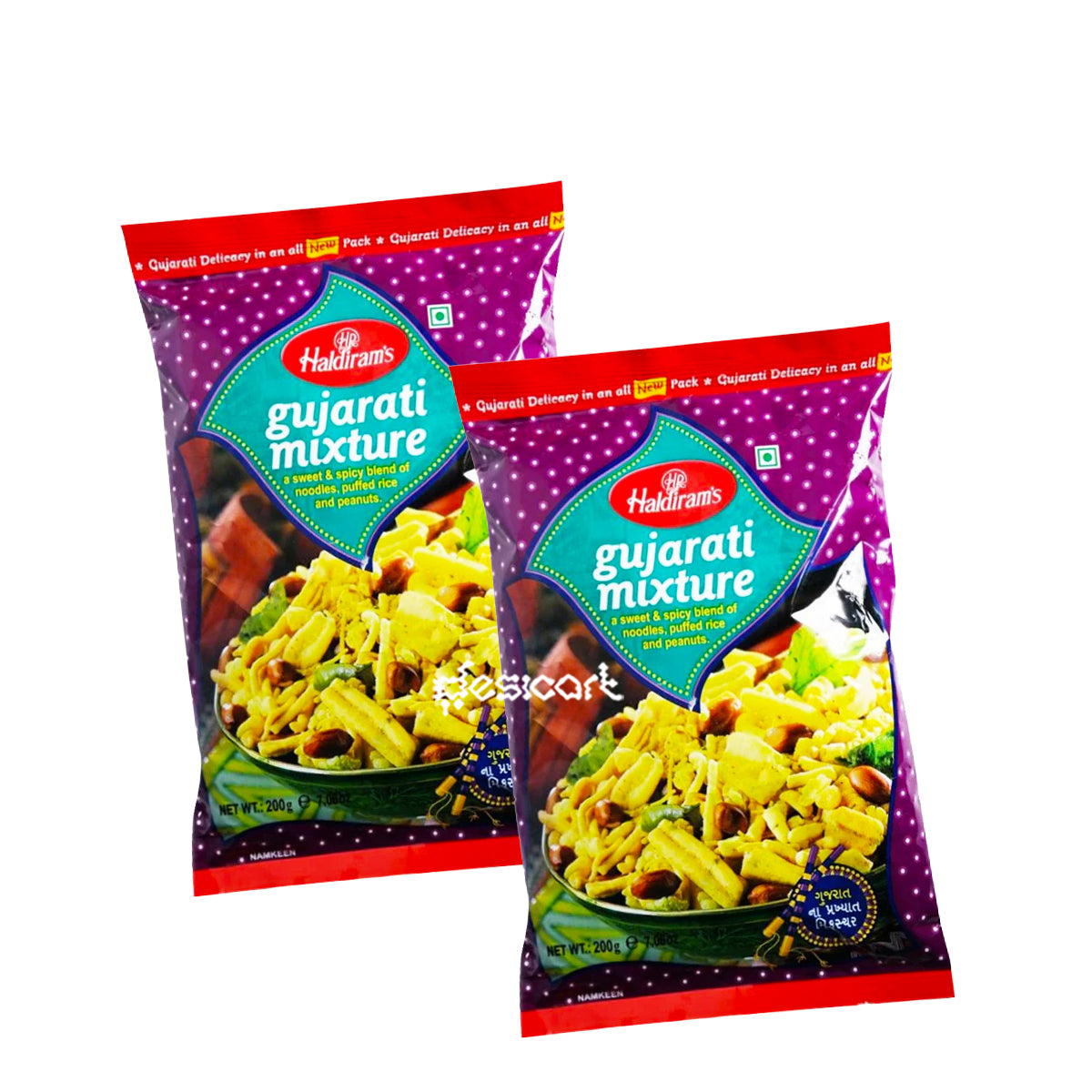 HALDIRAM'S GUJARATI MIX (NAMKEEN) 200GM (BUY 1 GET 1 FREE)