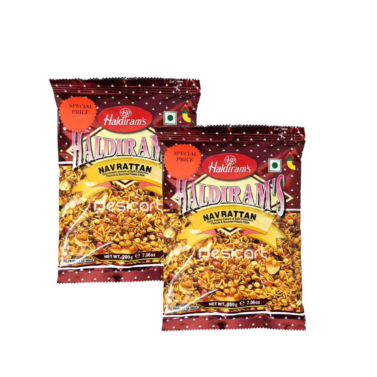 HALDIRAM'S NAVRATTAN (NAMKEEN) 200G (BUY 1 GET 1 FREE)