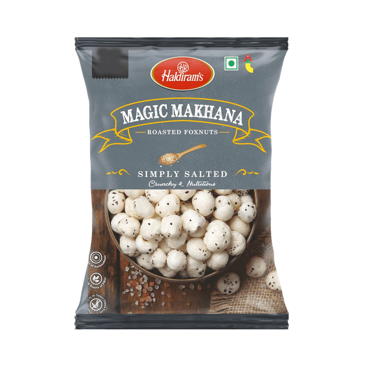 Buy Haldirams Roasted Foxnuts Salted 40g at Desicart.co.uk - Online Indian Grocery Store UK