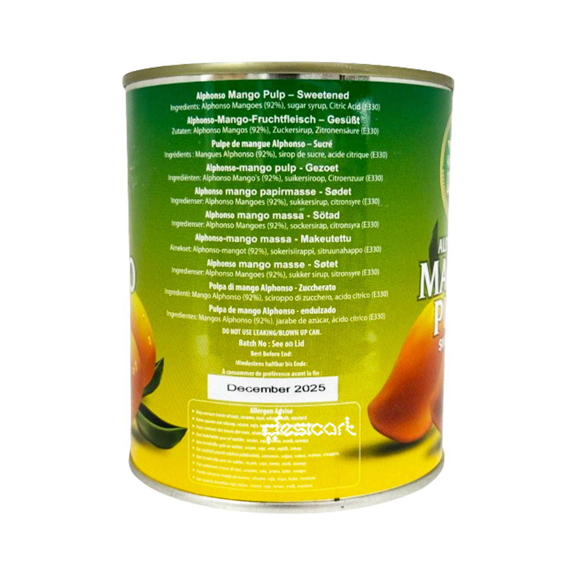 HEERA ALPHONSO MANGO PULP 850GM