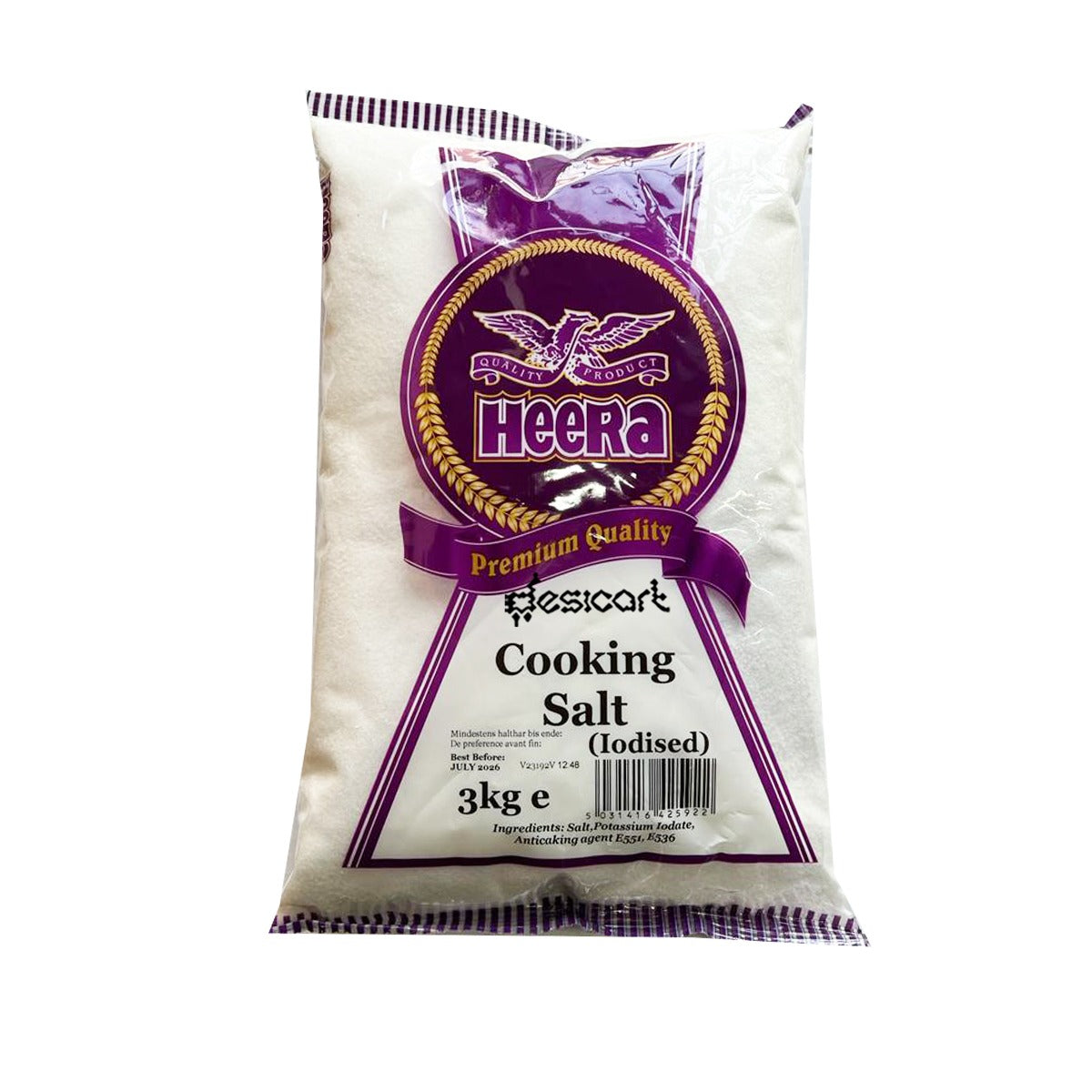 HEERA COOKING SALT(IODISED) 3KG