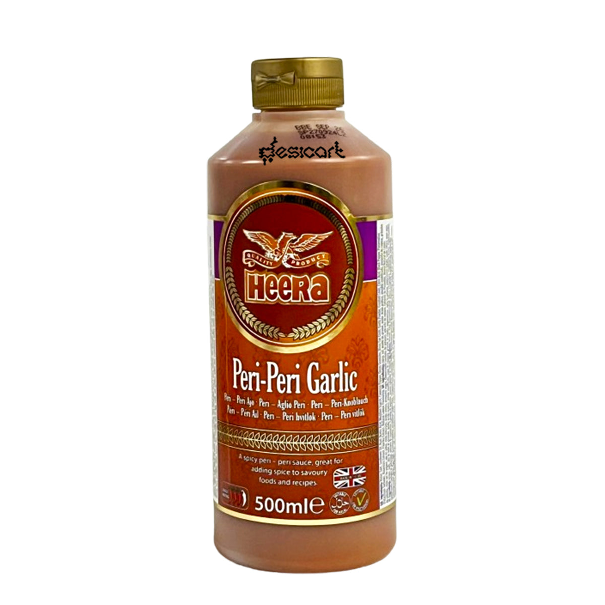 HEERA PERI PERI GARLIC SAUCE 500ML