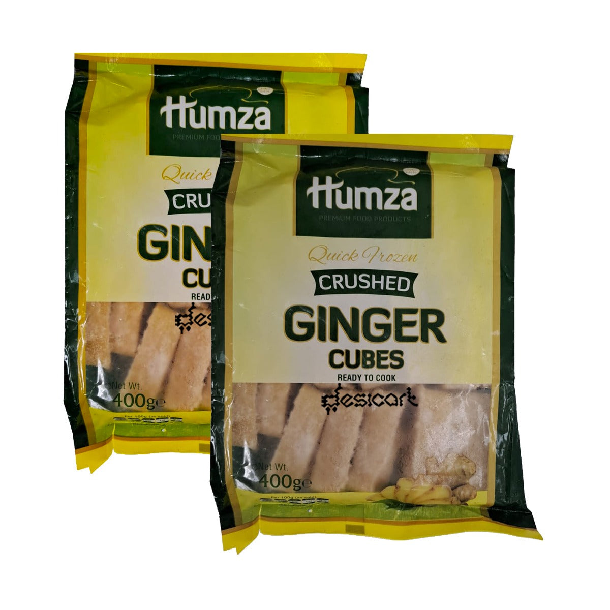 Humza Crushed Ginger Pack of 2 400g