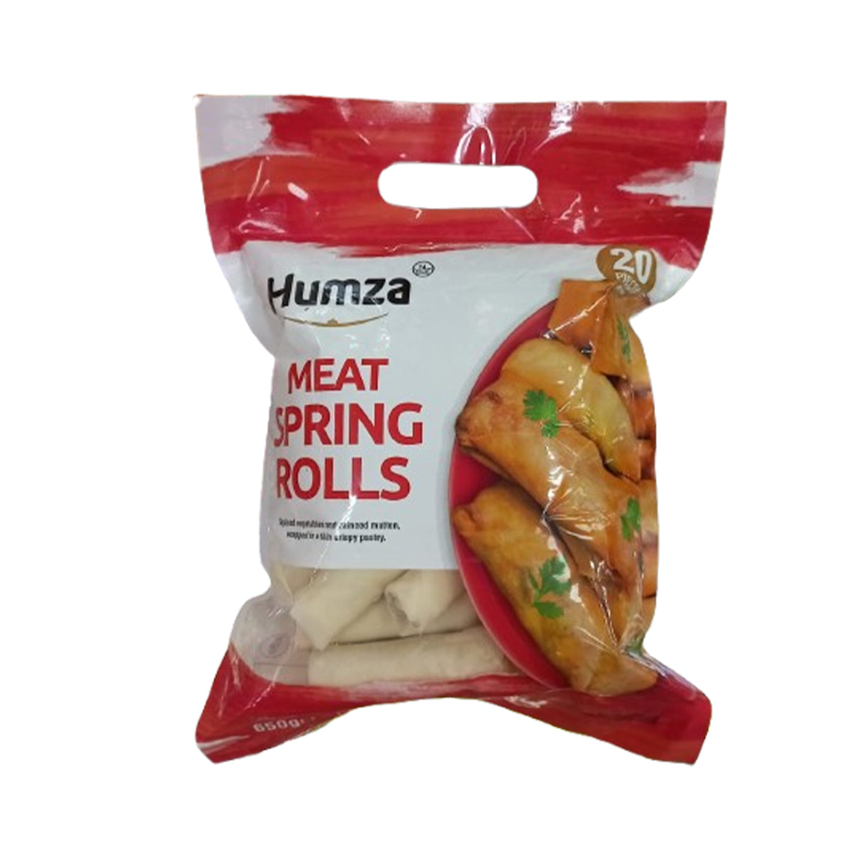 Buy Humza 20 Meat Spring Rolls 650g at Desicart.co.uk - Online Indian Grocery Store UK