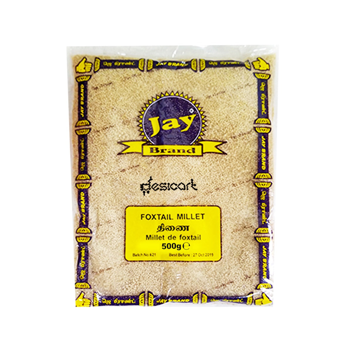 JAY BRAND THINAI (FOXTAIL MILLET) 500G