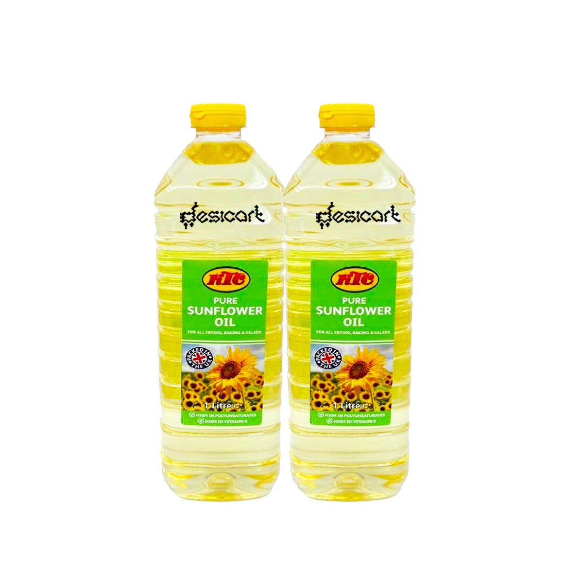 KTC Sunflower Oil Pack of 2 1Litre
