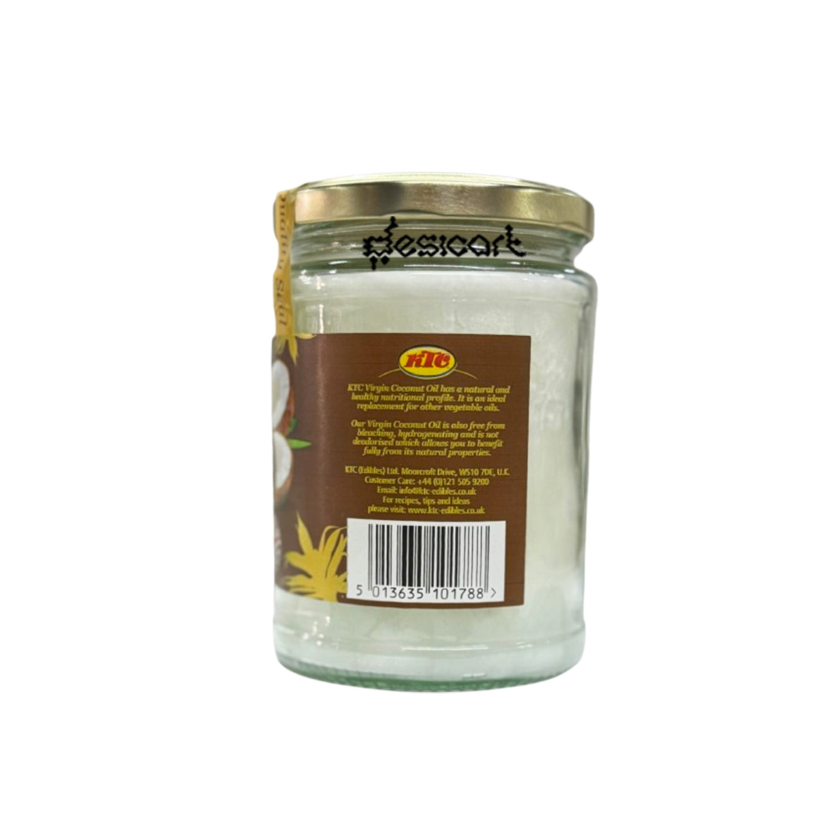 KTC Organic Virgin Coconut Oil 500ml