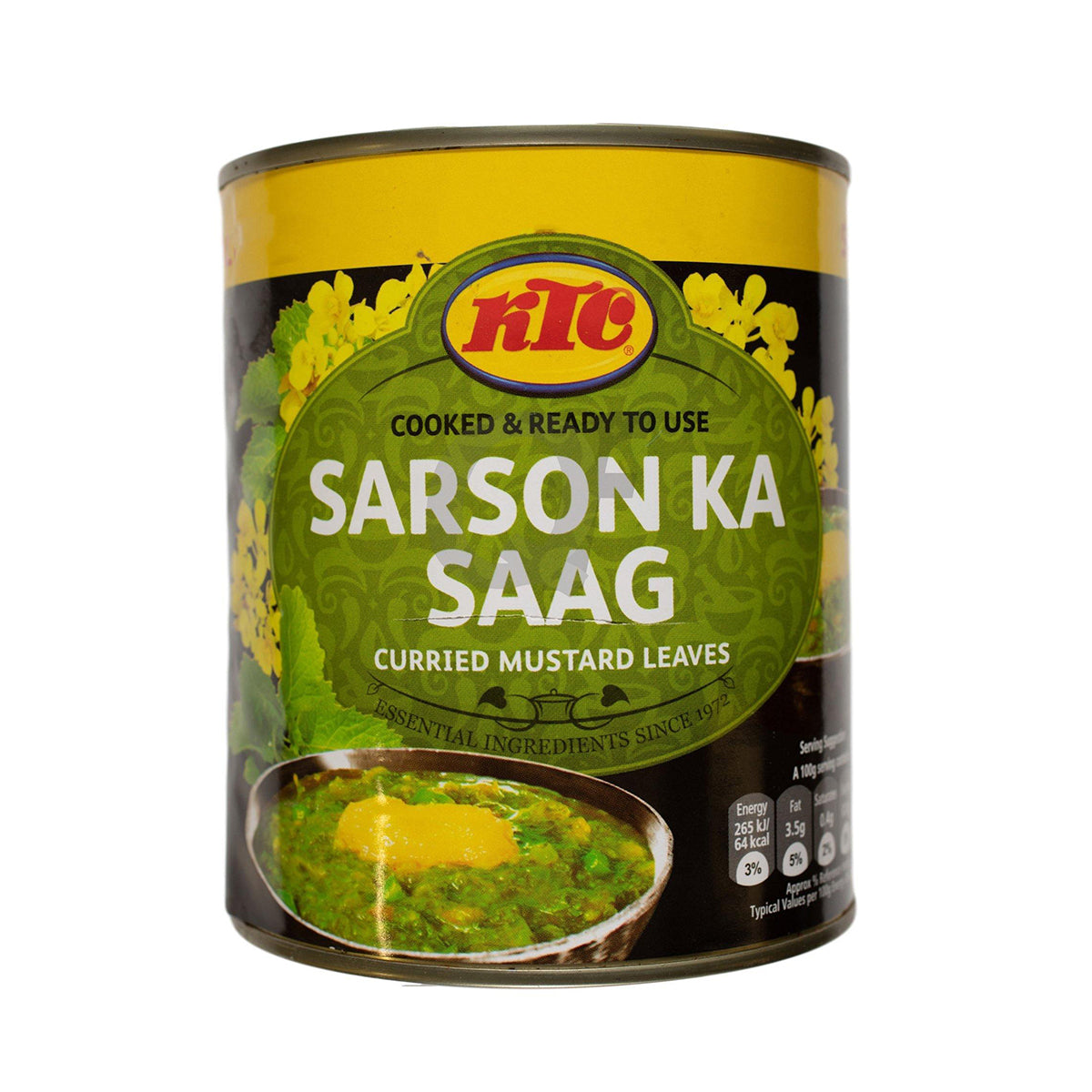 Buy KTC Sarson Ka Saag 800g at Desicart.co.uk - Online Indian Grocery Store UK
