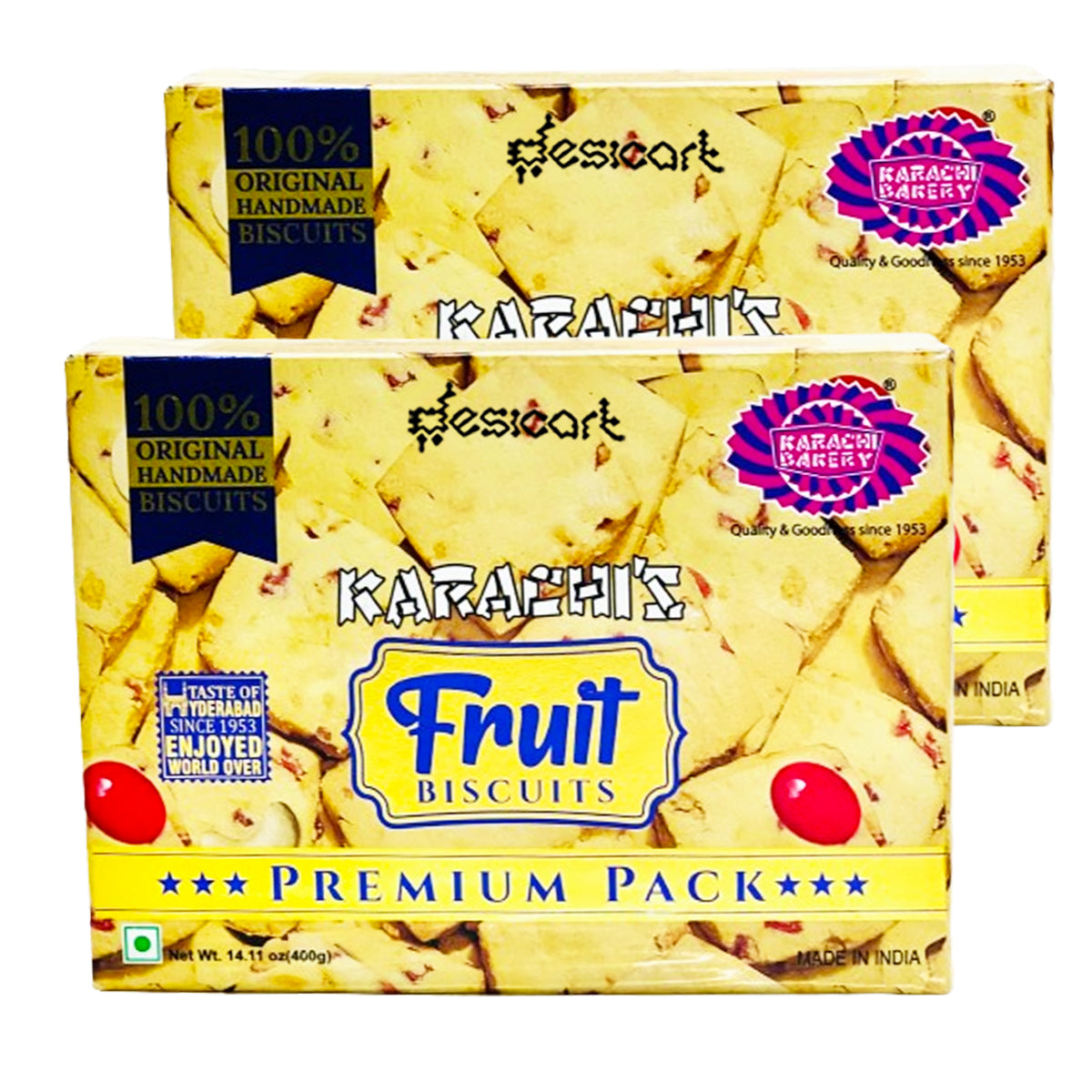 KARACHI FRUIT BISCUITS (PACK OF 2) 400G