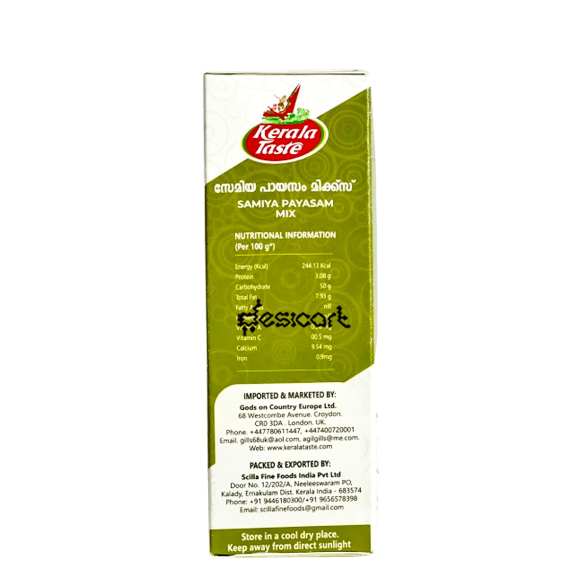 Kerala Taste Samiya Payasam Mix 300g(200g +100g Free)