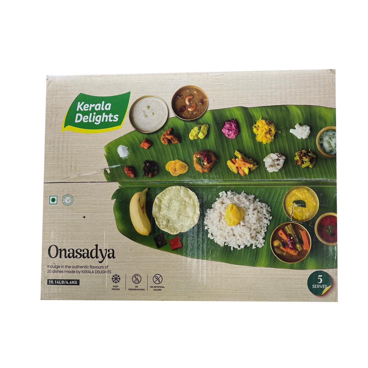 Buy Kerala Delights Onasadya (5 Serves) 4.6kg at Desicart.co.uk - Online Indian Grocery Store UK