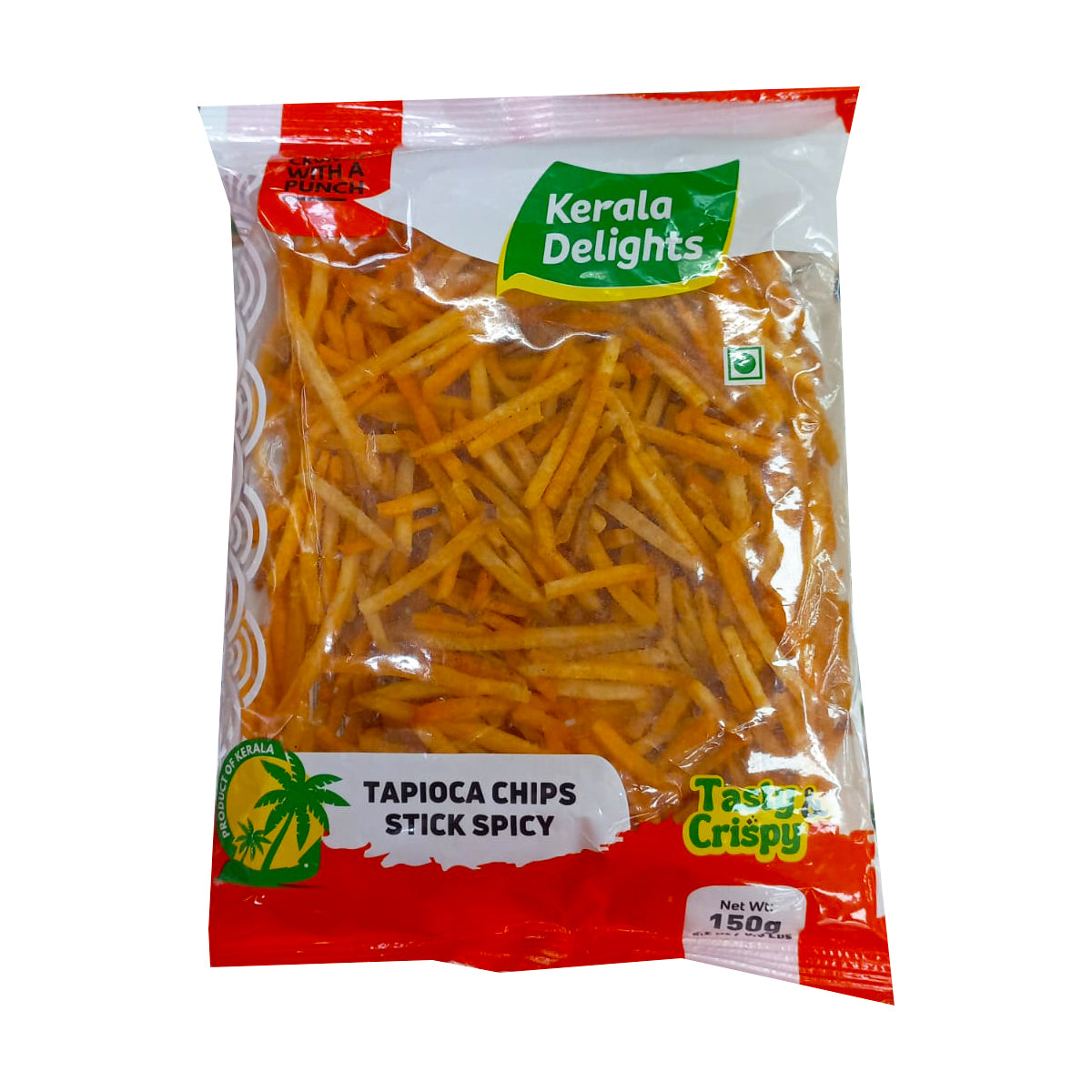Buy Kerala Delights Tapioca Stick Spicy 150g at Desicart.co.uk - Online Indian Grocery Store UK