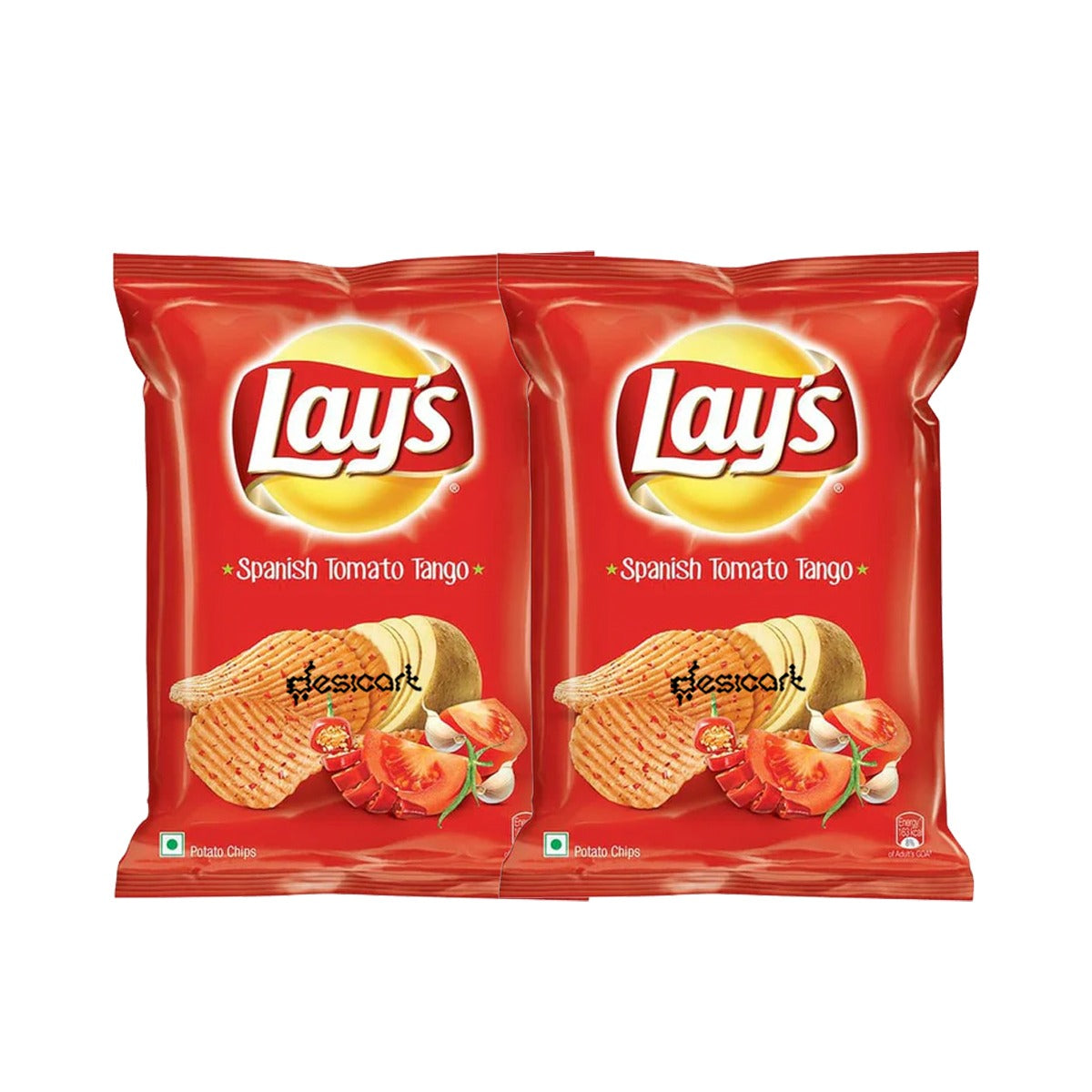LAYS SPANISH TOMATO TANGO FLAVOUR(PACK OF 2) 50G