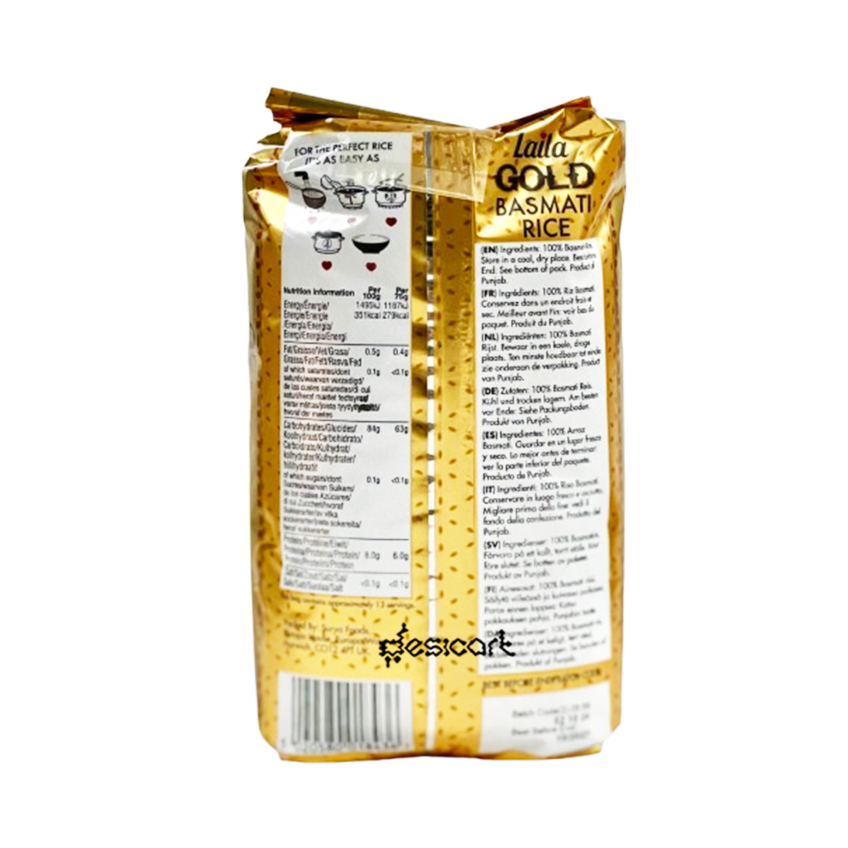 Laila Gold Basmati Rice 1kg