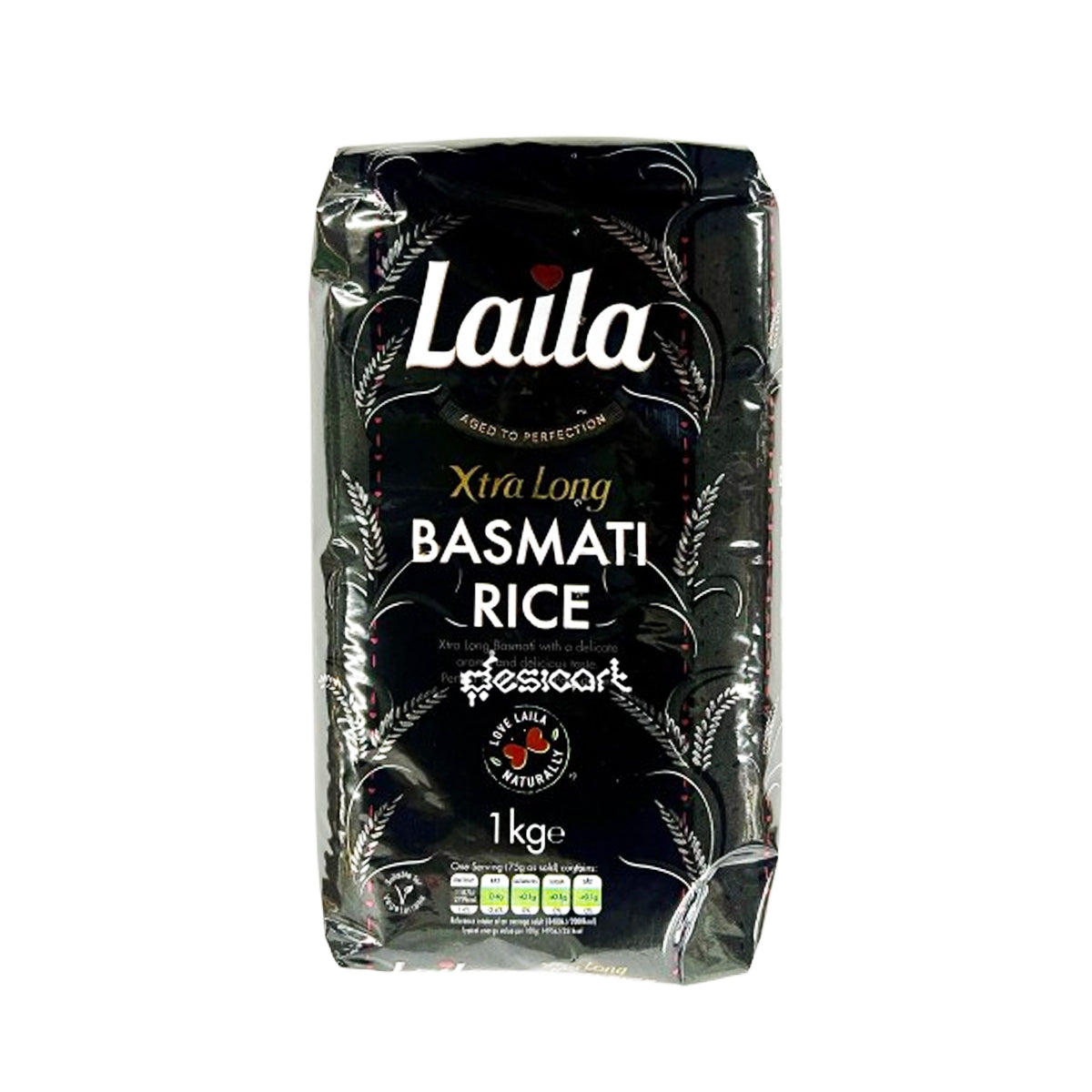 LAILA XTRA LONG BASMATI RICE 1KG